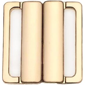 VEVESI 1" Back Bra Clasp Replacement Part Metal Closure Sewing Supplies (Light Gold 25mm) in Kuwait