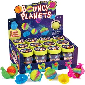 مجموعة ألعاب الكرات النطاطة الخاصة بك من XXتويز للأطفال كرات كهربائية كريستالية متوهجة كرات سحرية 12 مجموعة فردية 4 قوالب، 6 ألوان، هدايا حفلة عيد الميلاد المرح والفنون والحرف اليدوية للأطفال in Kuwait