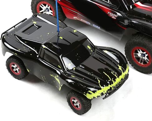 SummitLink Compatible Custom Body Muddy Green Over Black Replacement for 1/16 Scale RC Car or Truck (Truck not Included) SSMN-BG-02 in Saudi Arabia