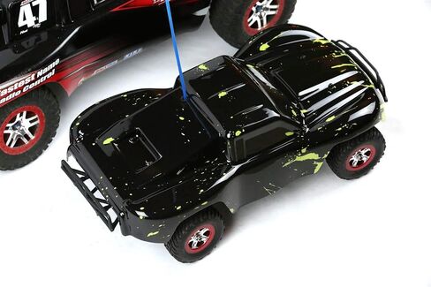 SummitLink Compatible Custom Body Muddy Green Over Black Replacement for 1/16 Scale RC Car or Truck (Truck not Included) SSMN-BG-02 in Saudi Arabia