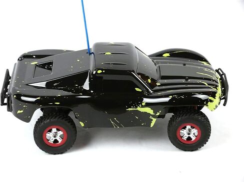 SummitLink Compatible Custom Body Muddy Green Over Black Replacement for 1/16 Scale RC Car or Truck (Truck not Included) SSMN-BG-02 in Saudi Arabia
