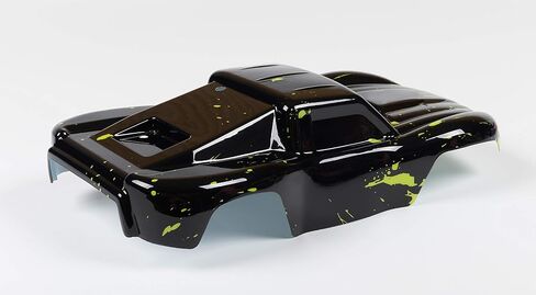 SummitLink Compatible Custom Body Muddy Green Over Black Replacement for 1/16 Scale RC Car or Truck (Truck not Included) SSMN-BG-02 in Saudi Arabia