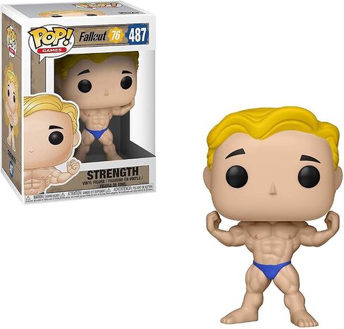 Funko Pop Games: Fallout 76 - Vault Boy: Strength in Saudi Arabia