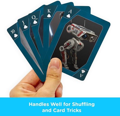 AQUARIUS Star Wars Playing Cards - Jedi Fallen Order Deck of Cards for Your Favorite Card Games - Officially Licensed Star Wars Merchandise & Collectibles in Saudi Arabia
