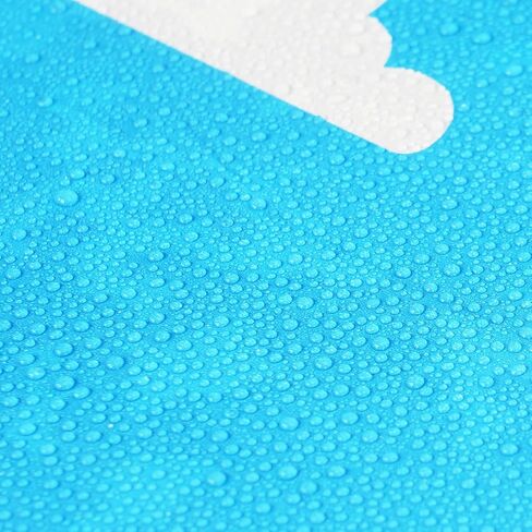 اتش اتش ال سي دبليو ايه 3 قطع من مفرش طاولة حفلات الطائرة، غطاء طاولة بلاستيكي ازرق سماوي ابيض سحابة الطائرة لمستلزمات تزيين حفلات اعياد الميلاد وحفلات استقبال المولود الجديد، 86.25 × 51.2 انش in Kuwait