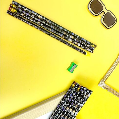 5 PCS Diamond Painting Pen, BOJUEGZI Rhinestone Picker Pencil Set Self Adhesive Point Drill Resin Pens Nail Dotting Wax Pen Crystal Pick Up Nail Art DIY Tools Accessories with Pencil Sharpener in Saudi Arabia