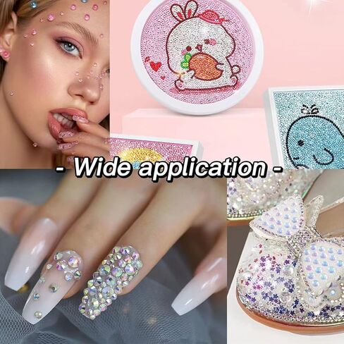 5 PCS Diamond Painting Pen, BOJUEGZI Rhinestone Picker Pencil Set Self Adhesive Point Drill Resin Pens Nail Dotting Wax Pen Crystal Pick Up Nail Art DIY Tools Accessories with Pencil Sharpener in Saudi Arabia