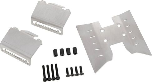 MEUS RACING Stainless Steel Skid Plate Chassis Armor Kit for AXIAL 1/18 UTB18 Capra Crawler Car in Saudi Arabia