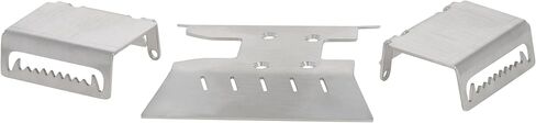 MEUS RACING Stainless Steel Skid Plate Chassis Armor Kit for AXIAL 1/18 UTB18 Capra Crawler Car in Saudi Arabia