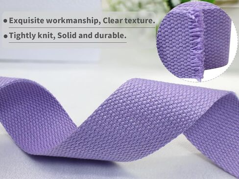 1 1/2 inch 30ft Royal Blue Heavy Cotton Webbing Strap Wide Flat Weave Webbing Strap for Cloth Tote Bag, Pet Collars, DIY Projects, Crafts, Outdoor Accessories in Kuwait