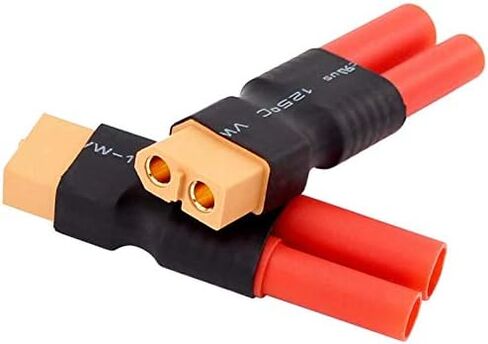 YLP 2 أزواج xt60 التوصيل ذكر أنثى إلى HXT 4 مم موصل موصل لاسلكي RC يبو بطارية موصل محولات لسباق RedCat وتجاوز RC in Kuwait