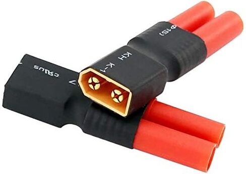 YLP 2 أزواج xt60 التوصيل ذكر أنثى إلى HXT 4 مم موصل موصل لاسلكي RC يبو بطارية موصل محولات لسباق RedCat وتجاوز RC in Kuwait