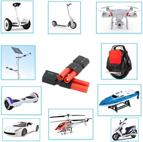 YLP 2 أزواج xt60 التوصيل ذكر أنثى إلى HXT 4 مم موصل موصل لاسلكي RC يبو بطارية موصل محولات لسباق RedCat وتجاوز RC in Kuwait