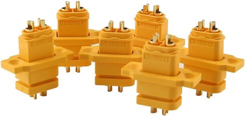 اماس 6 ازواج XT60h XT60 موصل رصاصة ذكر XT60E-F قابس انثى مع براغي لنماذج التحكم عن بعد متعددة الطائرات .. in Kuwait