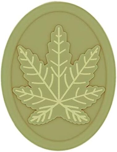 Marijuana Leaf Shaped Embossed Design Silicone Oval Soap Mold Tray Homemade Soap DIY Tray Mould, Set of Two in Kuwait