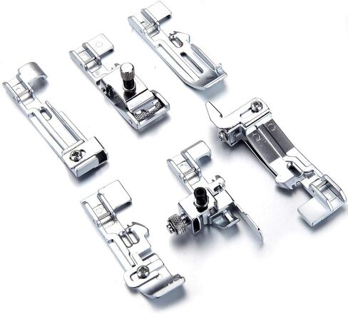 YEQIN 6 pcs Overlock Optional Presser Feet Foot kit for Juki Lock MO-50E MO-51E in Saudi Arabia