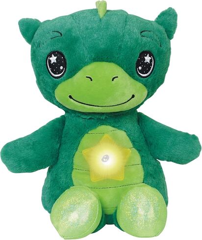 اونتيل ستار بيلي دريم لايتس، ضوء ليلي على شكل حيوان محشو، ديناصور اخضر حالم - يعرض نجوم واشكال متوهجة في 6 الوان لطيفة، كما يظهر في التلفزيون in Kuwait