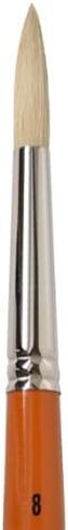 R&F Handmade Paints Encaustic Round Paintbrush, No.8 in Saudi Arabia