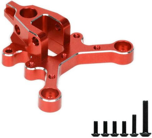حامل دعامة مركزية أمامية وخلفية من الألومنيوم لـ 1/7 1/8 ARRMA 6S Felony Fireteam Infraction Limitless Kraton Notorious ترقيات أجزاء #ARA320500 (أحمر) in Saudi Arabia