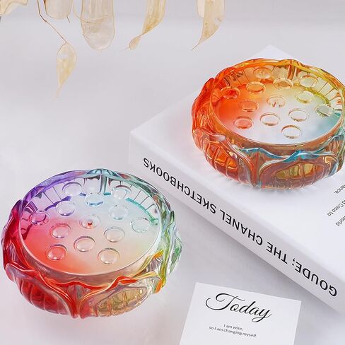 اكتفتي قوالب راتنج لموقد البخور، قطعتان من قوالب حامل بخور اللوتس من السيليكون لصب الراتنج، قالب حامل عصا البخور للحرف اليدوية المصنوعة من الراتنج وديكور المنزل in Kuwait