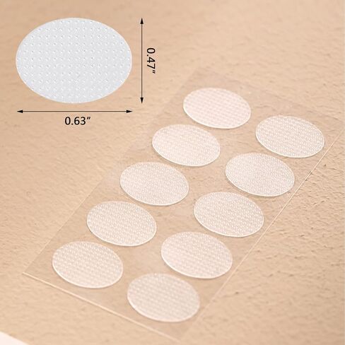 YOUMOO Earlobe Protectors, Ear Patches, Large Earring Support Stickers, Earrings Heavy-Duty Earring Protectors, Earring Lifting Stickers for Long-Term Wearing Earrings(24 Sheets) in Kuwait