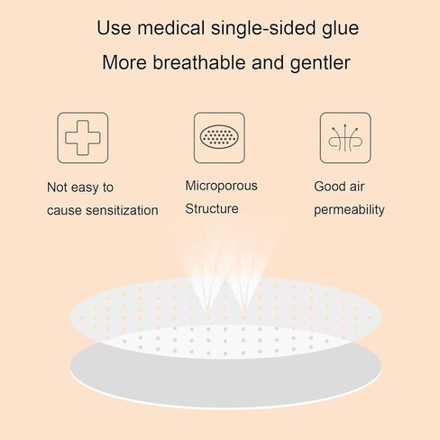 YOUMOO Earlobe Protectors, Ear Patches, Large Earring Support Stickers, Earrings Heavy-Duty Earring Protectors, Earring Lifting Stickers for Long-Term Wearing Earrings(24 Sheets) in Kuwait