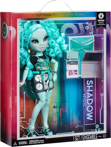 Rainbow High Shadow High Berrie - Blue Fashion Doll. Fashionable Outfit & 10+ Colorful Play Accessories. Great Gift for Kids 4-12 Years Old & Collectors in Saudi Arabia