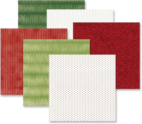 حزمة ورق عيد الميلاد (12 قطعة) من Creative Memories in Kuwait