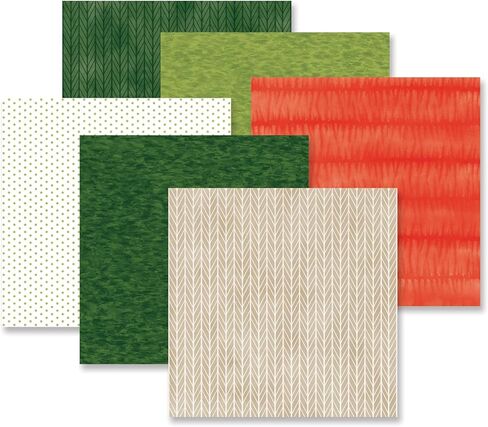 حزمة ورق عيد الميلاد (12 قطعة) من Creative Memories in Kuwait