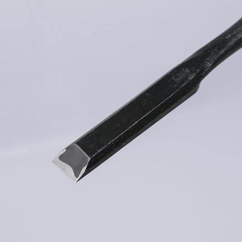 KAKURI Japanese Mortise Chisel for Woodworking 1/4" (6mm), Made in JAPAN, Professional Wood Chisel Oire Nomi (Hand Forged), Japanese White Steel No.2 Blade, White Oak Wood Handle in Kuwait