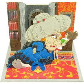 Sankei MP07-13 Studio Ghibli Mini Spirited Away Hot and Chihiro Non-Scale Papercraft