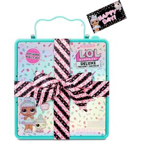 LOL Surprise Deluxe Present Surprise with Limited Edition Doll, and Pet, Pink - Adorable Fashion Doll and Colorful Accessories in Giftable Packaging - Birthday, for Girls Age 4-15 Years in Saudi Arabia