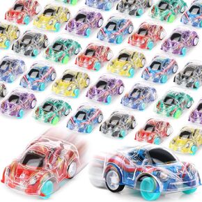 Hooqict 36 Pcs Mini Pull Back Cars for Boys 4-8 Years Old Race Car Party Favors Bulk Kids Car Set for Classroom Prizes, Treasure Box Toys, Goodie Bag Stuffers and Pinata Fillers