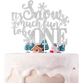 زينة كعكة عيد الميلاد الأول لشتاء الشتاء ممتعة جدا لتكون واحدة، ديكورات حفلات عيد الميلاد الأول in Kuwait