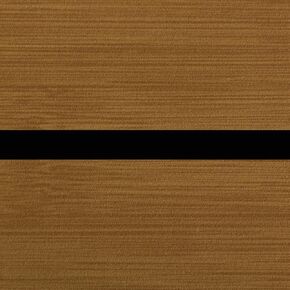 1pc 12" X 24"inch,Thick is 0.9MM Laserable Leatherette Sheet Patch with Adhesive,Custom Laser Engraving,UV Printing,Emboss,Deboss, Craft Supplies and Materials (Bamboo/Black)