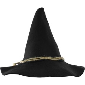 Child Scarecrow Hat Deluxe Felt Oktoberfest Wizard Witch Hillbilly Hat Costume
