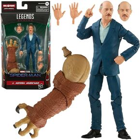 Spider-Man Marvel Legends Series Doctor Strange 6-inch Collectible Action Figure Toy and 4 Accessories and 1 Build-A-Figure Part(s), Multicolor
