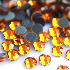 Zbella Crystal Hot Fix Rhinestones 10 Gross (1440 Stones/pkg) Hotfix Rhinestones (ss10, AB Crystal)