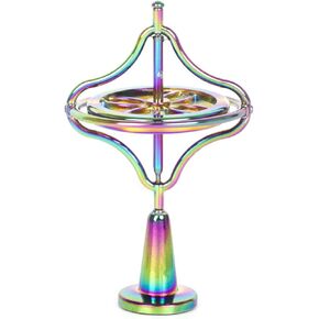 Metal Anti-Gravity Gyroscope Balance Toy (Colorful)