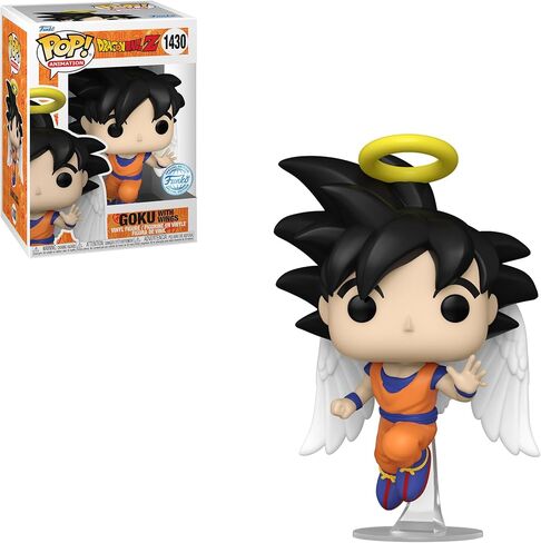 فانكو بوب! الرسوم المتحركة: Dragon Ball Z - Goku with Wings (Angel) إصدار خاص متعدد الألوان حصري #1430 مشترك مع شخصية Goku وNimbus Action #109 in Saudi Arabia