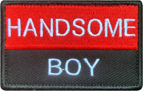 Fun Beautiful Girl Patch, Funny Girl's Power Patches with Hook and Loop for Attach to Girls Women Clothes Clothing Caps Jeans Backpacks Bags Animals Harness Vests Collar- 3.15x2 " in Kuwait