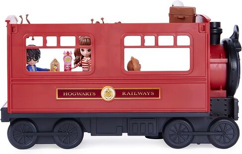 Wizarding World Harry Potter، مجموعة لعب القطار السريع Magical Minis Hogwarts Express مع شخصيتين حصريتين، 10 ملحقات، ألعاب أطفال للأعمار من 6 سنوات فما فوق in Kuwait