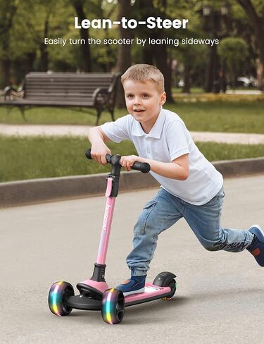 besrey 3 Wheel Scooter for Kids Ages 3-10 with 4 Adjustable Height in Kuwait
