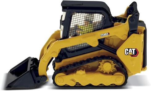 Diecast Masters 1:50 Caterpillar 259D3 Compact Track Loader with Attachment Accessories | High Line Series Cat Trucks & Construction Equipment | 1:50 Scale Model Diecast Collectible | DM Model 85677 in Saudi Arabia