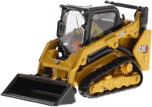 Diecast Masters 1:50 Caterpillar 259D3 Compact Track Loader with Attachment Accessories | High Line Series Cat Trucks & Construction Equipment | 1:50 Scale Model Diecast Collectible | DM Model 85677 in Saudi Arabia