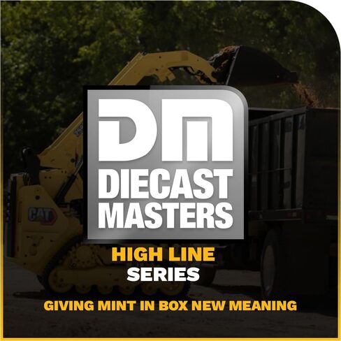 Diecast Masters 1:50 Caterpillar 259D3 Compact Track Loader with Attachment Accessories | High Line Series Cat Trucks & Construction Equipment | 1:50 Scale Model Diecast Collectible | DM Model 85677 in Saudi Arabia