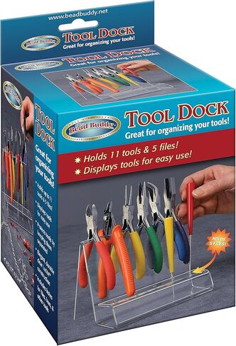 قاعدة أدوات Bead Buddy - اعرض أدواتك اليدوية المفضلة أثناء العمل - منظم تخزين الأجهزة الرائع in Kuwait