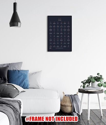 ملصق 48 Laws Of Power، مقاس 16 × 24 انش، علامة استفهام، ايجابية، للفصول الدراسية، فاصلة، طالب، التعليم، العمل الجماعي - بدون اطار in Kuwait