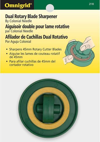 Dritz Omnigrid Rotary Cutter Dual Sharpener,Green in Saudi Arabia