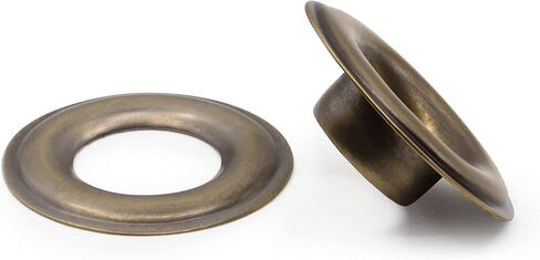 Dritz 1-38 Grommets, Antique Brass 8-Count in Kuwait